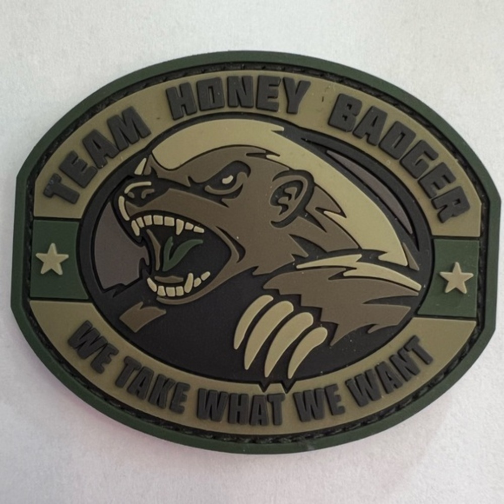 Team Honey Badger PVC Patch